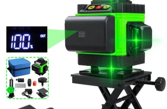 16 Lines 4D Laser Level.Green Laser Line.Self Leveling.Horizontal…