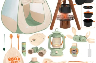 KOALA Diary 17pcs Kids Camping Set Toy Outdoor Explorer Kit Prete…