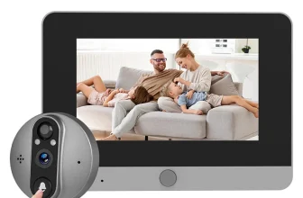 RH PD18 Tuya Smart Video Doorbell 5 Inch HD Screen 1080P WiFi Cam…