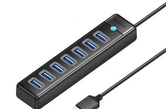 Orico 7 in 1 USB3.0 Docking Station with USB A3.0x7 Multiports US…