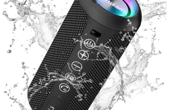 Ortizan X10 IPX7 Waterproof Speaker Wireless bluetooth 5.3 Speake…
