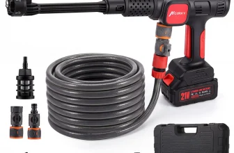 Hcalory T1S 7 in 1 2000PSI 230W Brushless High Pressure Car Washe…