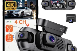 ROSOTO A6709 4 Channel Recording 4K 3 Inch Screen Car DVR Dash Ca…
