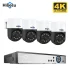 Hiseeu 4MP+4MP Dual Lens Wifi PTZ IP Camera 2.8+12mm 8X Zoom CCTV…