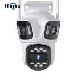 Hiseeu WSA18 8MP 4K 5X Zoom WiFi PTZ IP Camera Three Lens Three S…