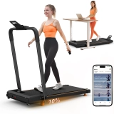 Bominfit Q29 1B 2.5HP 2 in 1 Walking Pad Treadmill via APP 12km o…