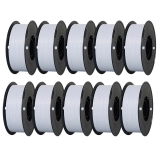 KINGROON PETG 3D Printer Filament 1.75mm 10kg White High Strength…