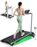 Akluer H1 B 2 in 1 Folding Treadmill with 4 pencent 13 pencent Au…