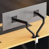 17 32 Inch Dual Monitor Stand With Dual Pneumatic Arms.360 Rotati…